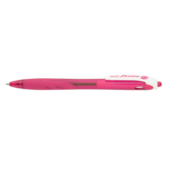 Pilot Rex Grip Extra Fine Pink Ballpoint Pen - BRG-10F-PB Model