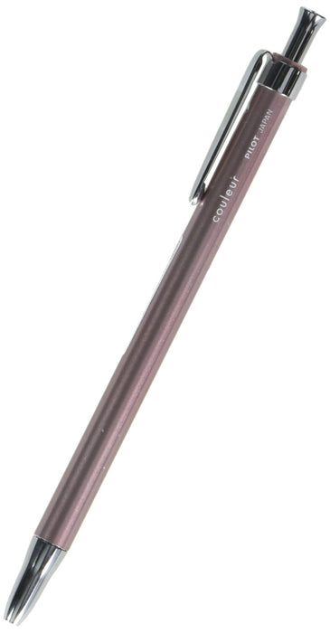 Pilot Mini Ballpoint Pen in Cool Pink Metal with Black Ink (Bcl-50Ef-Mp)