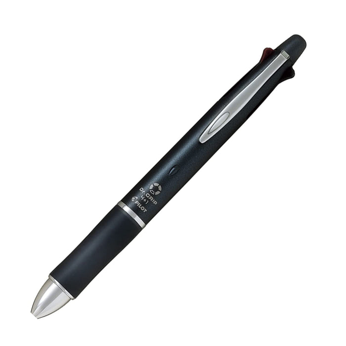 Pilot Doctor Grip 4+1 0.5mm Multifunction Pen Black Ash Metal Navy