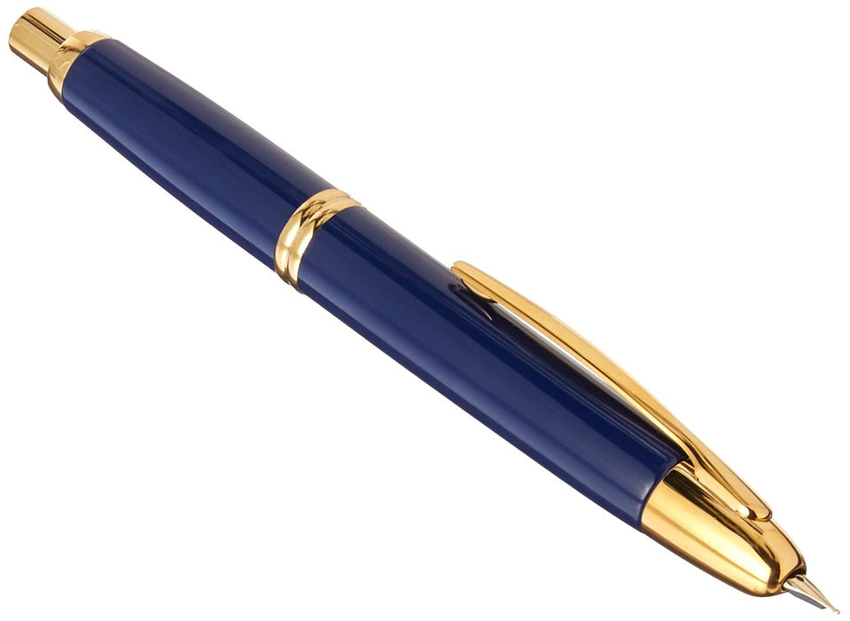 Pilot 無帽深藍色中尖鋼筆 FC-15SR-DLM