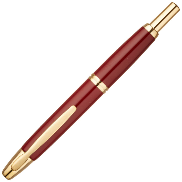 Pilot Capless FC15SRDRM Fountain Pen in Deep Red