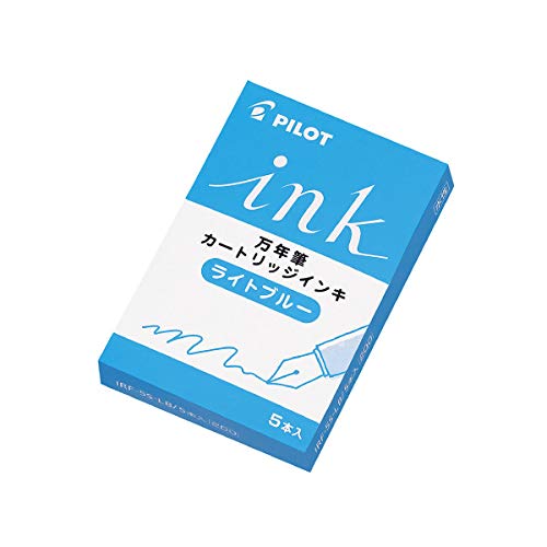 Pilot Light Blue Fountain Pen Cartridge Ink - High Quality Writing Supply