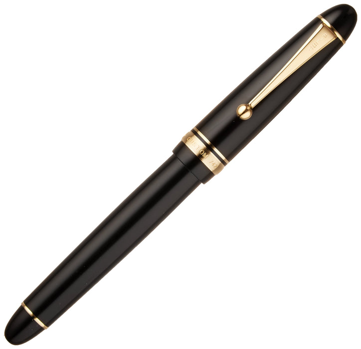 Pilot Custom 742 柔和色调中号字体黑色钢笔 Fkk2000Rbsm