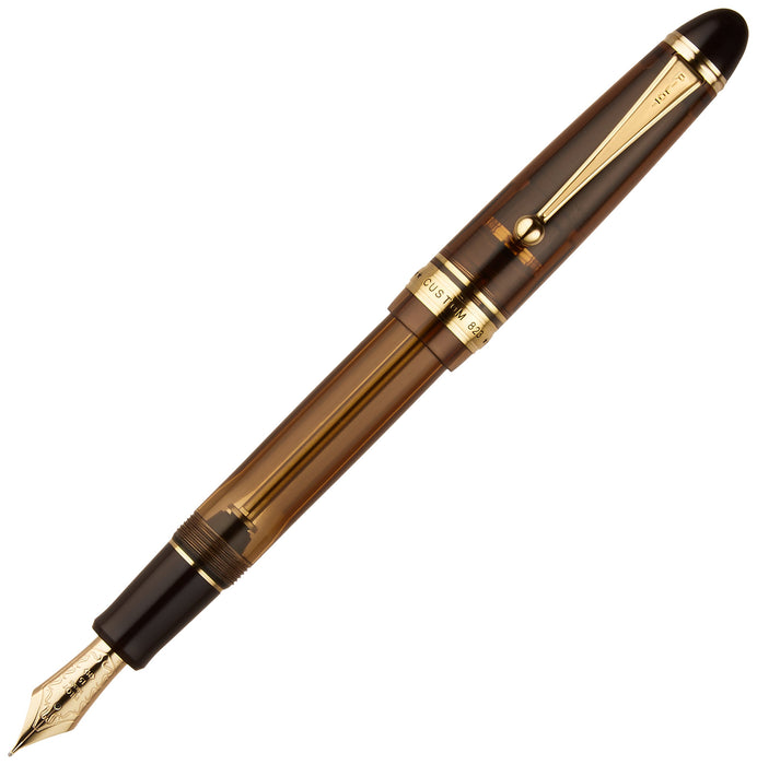 Pilot Custom 823 Medium Point Brown Fountain Pen - FKK3MRPBNM