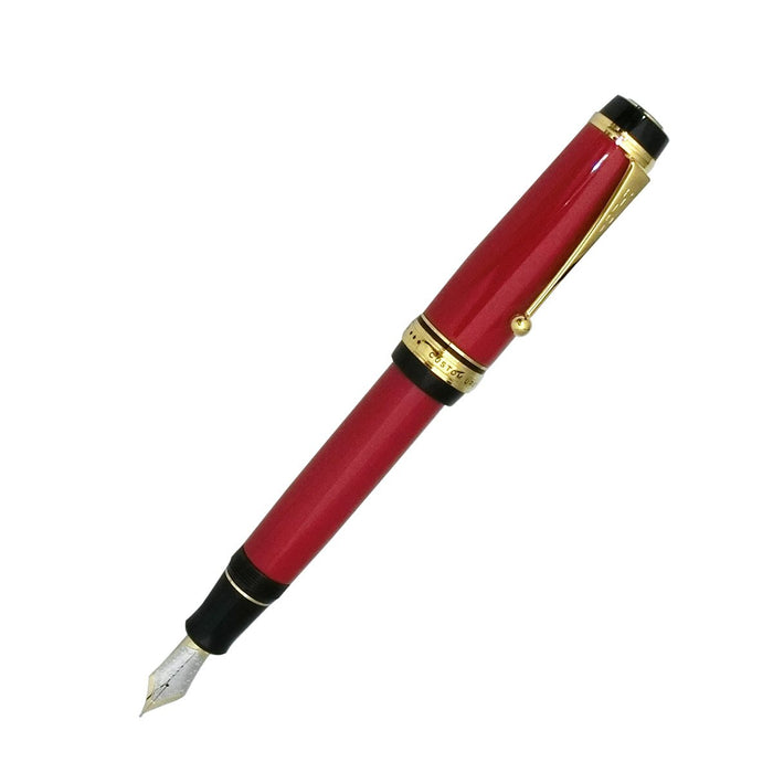 Pilot Custom Urushi Vermilion Fountain Pen with Medium Fine Print