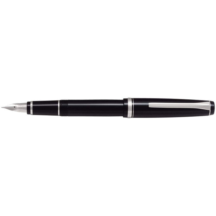 Pilot 钢笔 Erabo 中号笔尖软黑色 - 型号 FE-18SR-B-SM