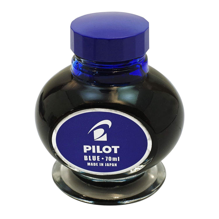 Pilot 蓝色钢笔墨水 70ml - Pilot Ink-70-L 补充瓶