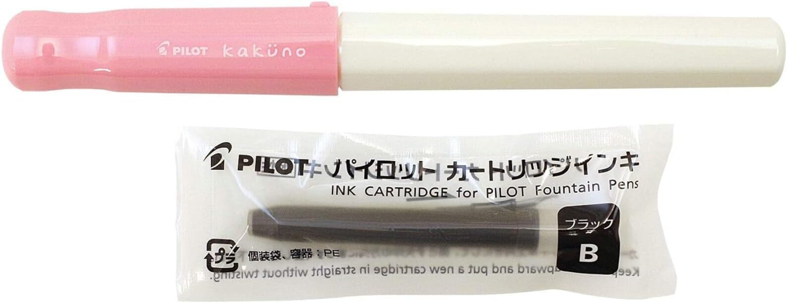 Pilot Kakuno EF 柔和粉色钢笔 - Pilot 出品的顺滑书写工具