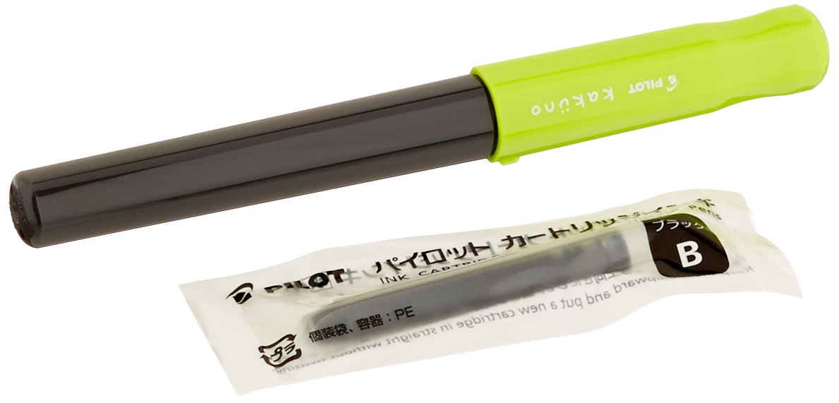 Pilot Kakuno F Light Green Fountain Pen - Premium High-Quality Writing Instrument