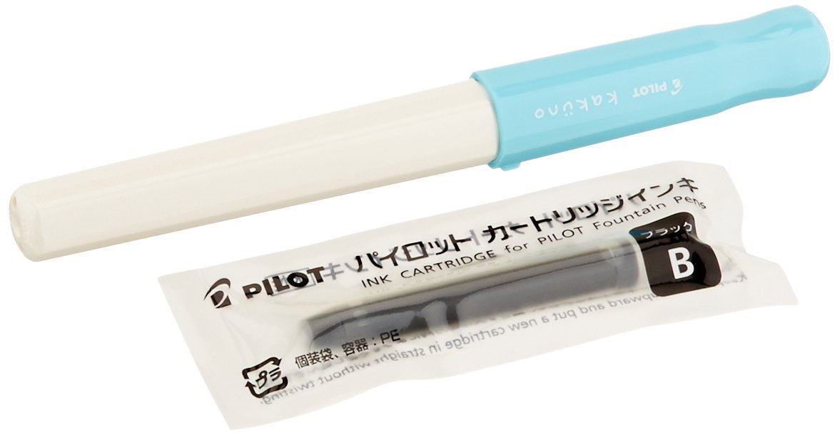 Pilot Kakuno F Soft Blue Fountain Pen FKA1SRS-LF by Pilot