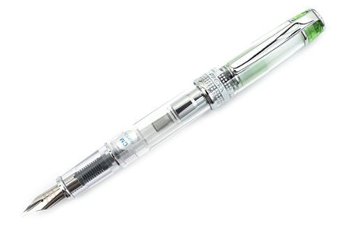 Pilot Prera​​ 彩色書法透明淺綠色鋼筆 Fprn350R-Tlgcm