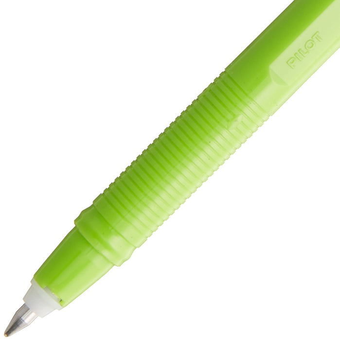 Pilot Frixion Ballpoint Pen in Vibrant Yellow Green Color