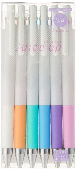 Pilot Juice Up Gel Pen Set 0.4mm Pastel Colors Pack of 6