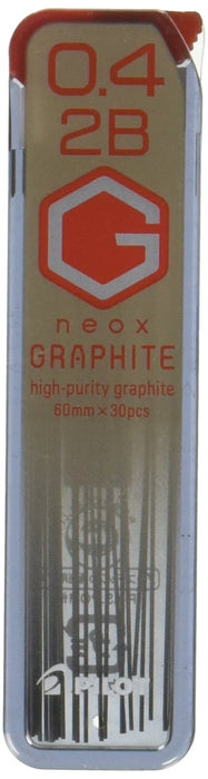 Pilot Neox Graphite 0.4mm 2B Mechanical Pencil Lead 30 Pieces