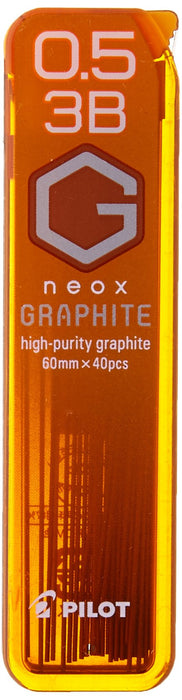 Pilot Neox Graphite 3B Mechanical Pencil Lead 0.5mm 40 Pieces