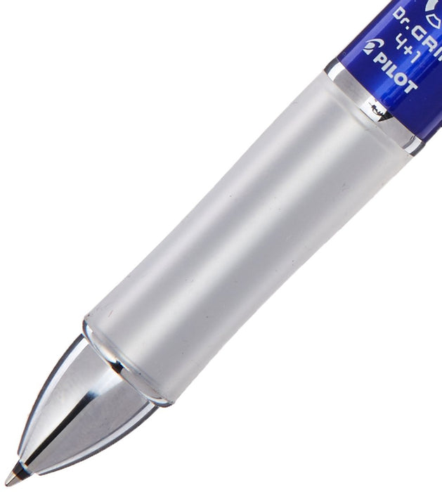 Pilot Dr. Grip 4+1 Multi-Function Pen and 0.5mm Mechanical Pencil 0.7mm Blue Acro Ink Ballpoint