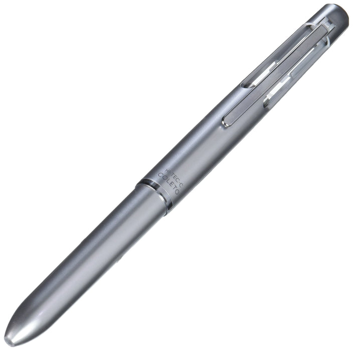 Pilot 4-Color Silver Multifunction Pen Hitech C Colleto 1000 Main Body