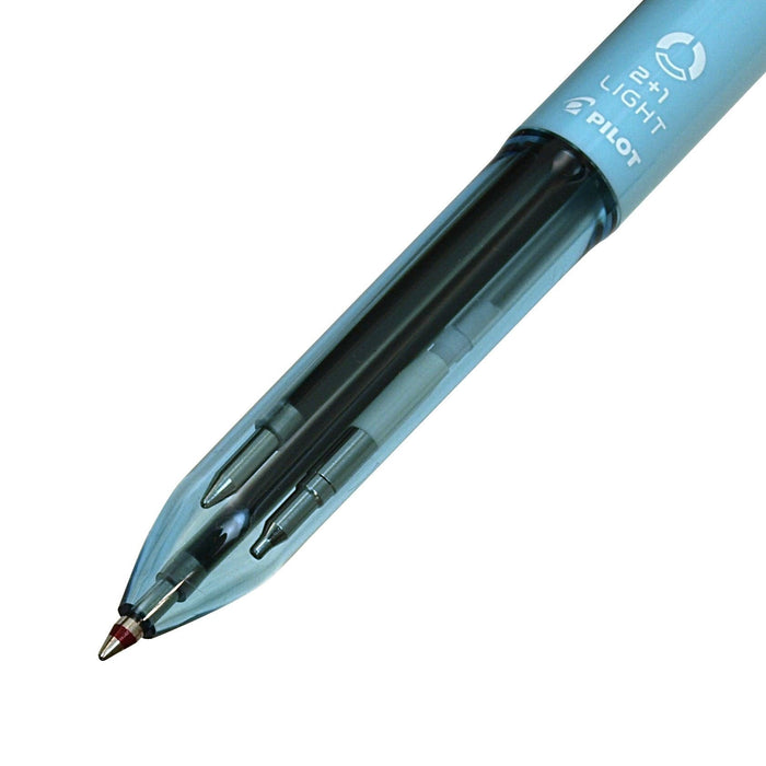 Pilot 2+1 Light Multifunctional Ballpoint Pen Soft Blue - Bkhl-30R-Sl Series