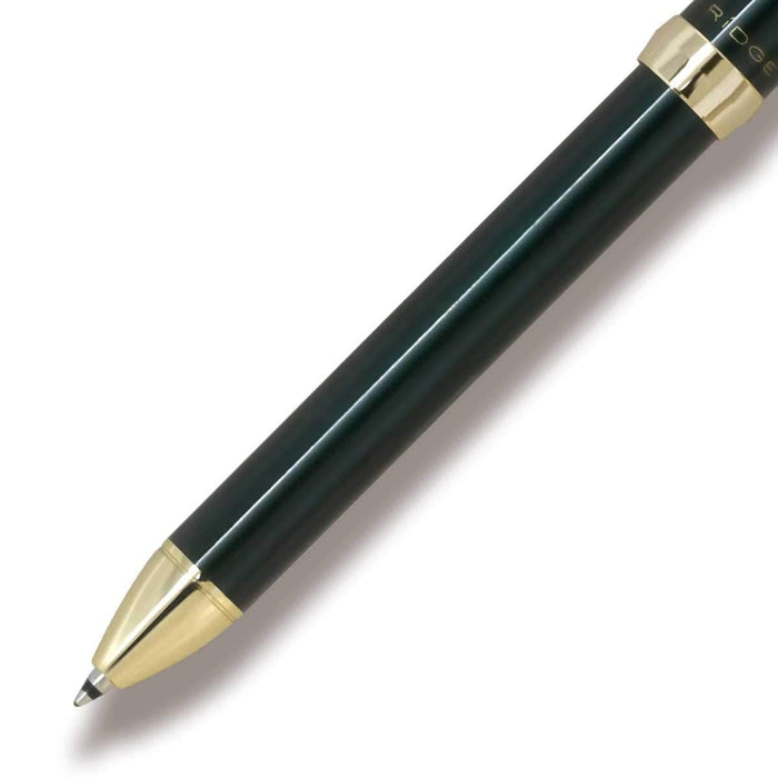 Pilot 3+1 Ridge Multifunctional Pen - Black Red Blue 0.7mm & Dark Green 0.5mm Sharp