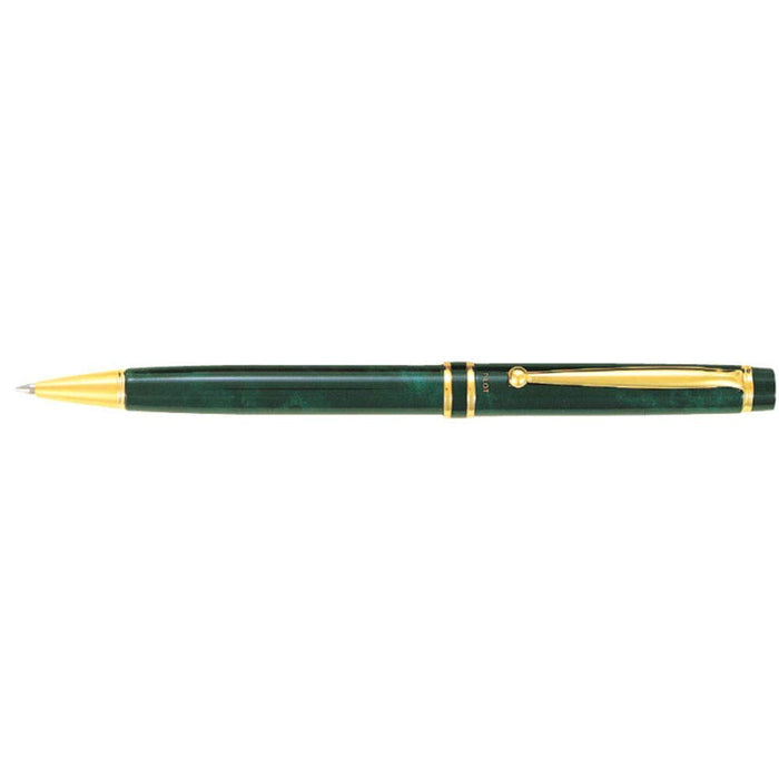 Pilot BG-500R-BG Glance 0.7mm 黑色綠色油性原子筆