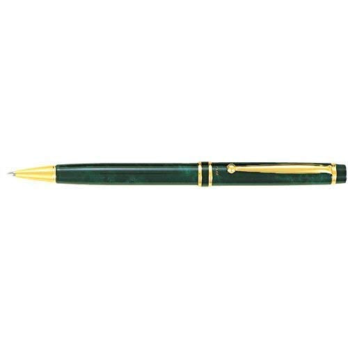 Pilot BG-500R-BG Glance 0.7mm Black-Green Oil-Based Ballpoint Pen