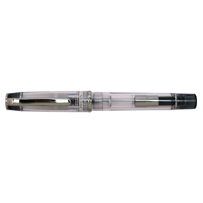 Pilot Prera Medium Point Fountain Pen Transparent Black Body - FPRN-350R-TBM