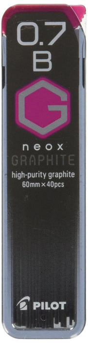 Pilot Neox Graphite Sharp 替换笔芯 0.7 毫米 40 支装