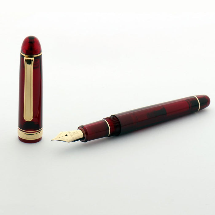 Platinum Brand #3776 Century Bold Fountain Pen in Classic Burgundy