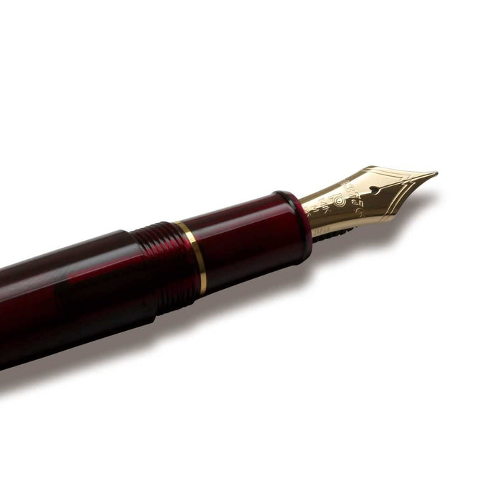 Platinum #3776 Century Burgundy Extra Thick Fountain Pen