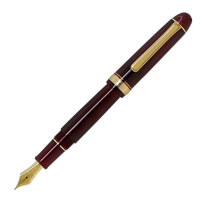 Medium Point Platinum Fountain Pen #3776 Century Burgundy Body Size 139.5x15.4mm 20.5g