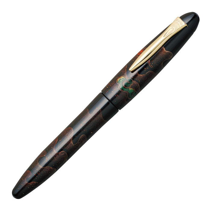 Platinum Izumo Yakumo Painting Silver Line Fountain Pen - F Fine Point Dual-Use Regular Import - Piz-80000N 91-2