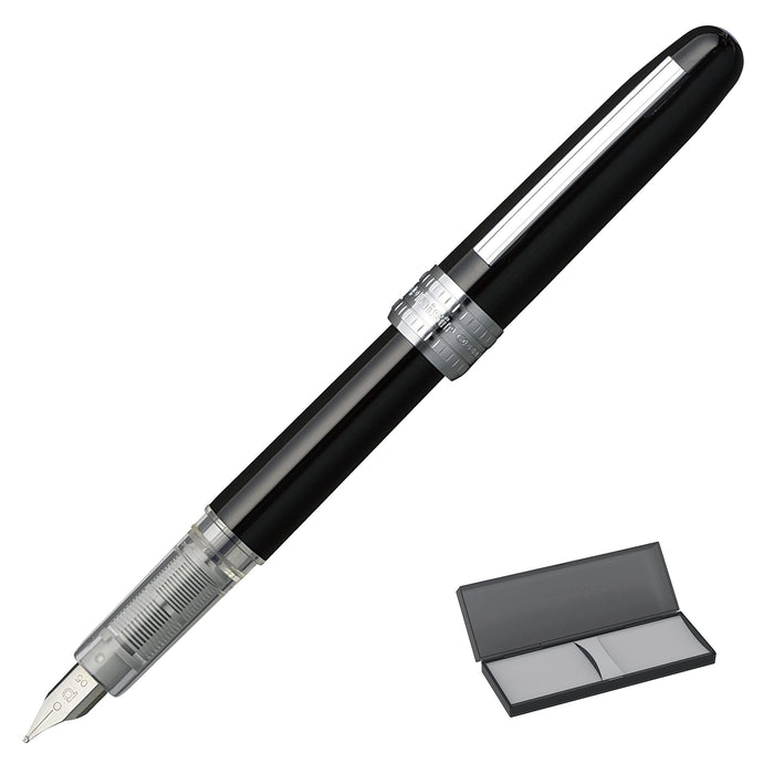 Platinum Fountain Pen Plaisir Medium Point Black Mist PGB-1500#1-3 Model