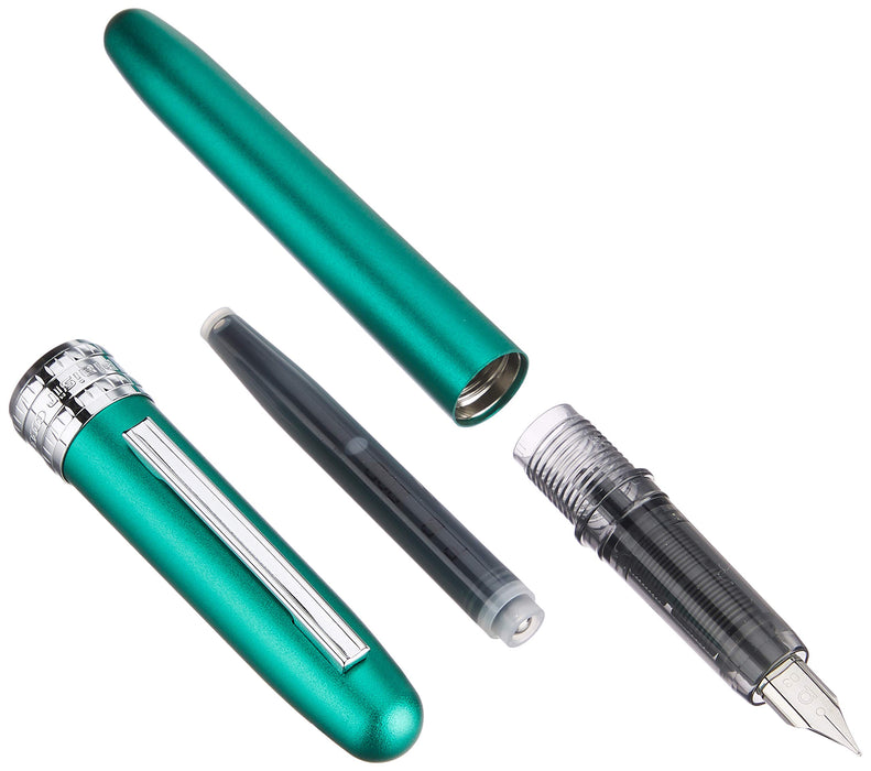 Platinum Plaisir Teal Green Fine Point Fountain Pen Pgb-1500#45-2