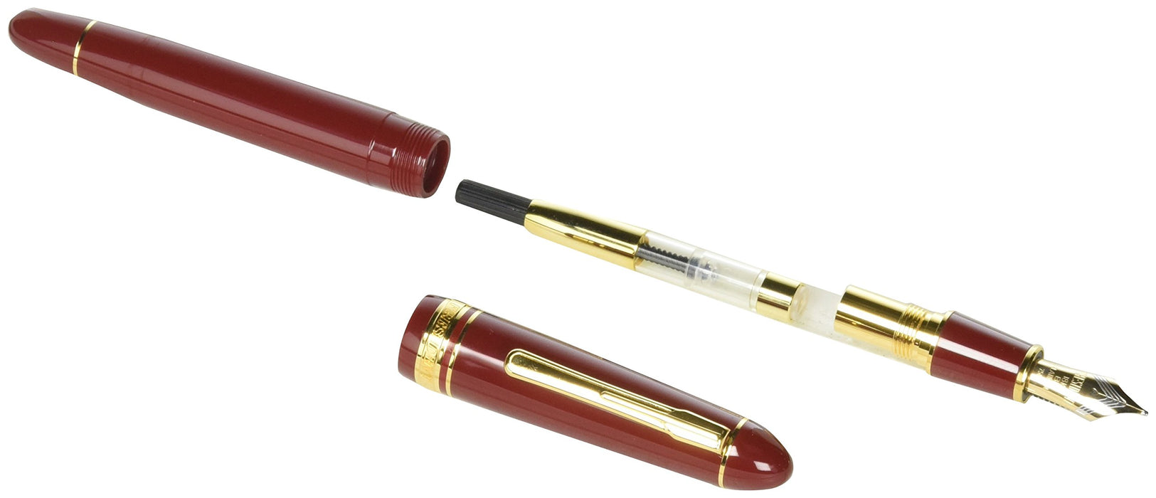 Platinum Fountain Pen President in Bold Wine Red - PTB-20000P#10-4 Model