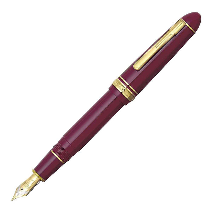 Platinum Fine Point Fountain Pen in Wine Red - President PTB-20000P#10-2 Series