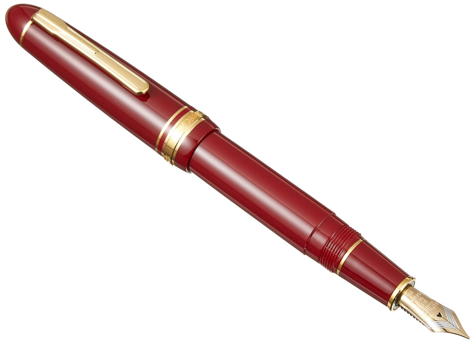 Platinum Fountain Pen President in Ultra Fine Wine Red PTB-20000P#10-9