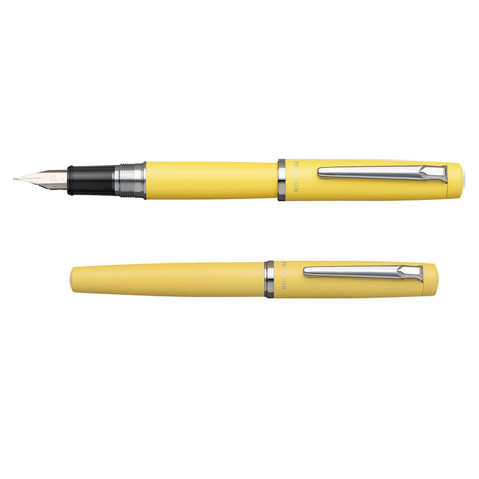 Platinum Procion #68 Fine Point Fountain Pen in Citron Yellow