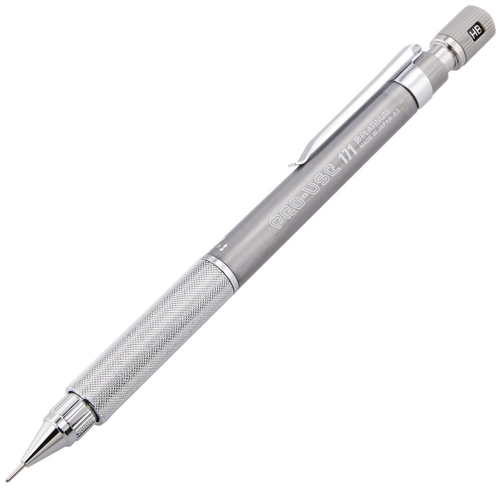 Professional Platinum Fountain Pen Mechanical Pencil - 171 Silver 0.3mm MSDA-1500A#9