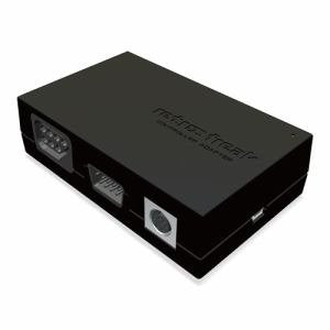 Cyber Gadget Retro Freak Black Limited Edition Compatible Game Machine & Controller Adapter Set