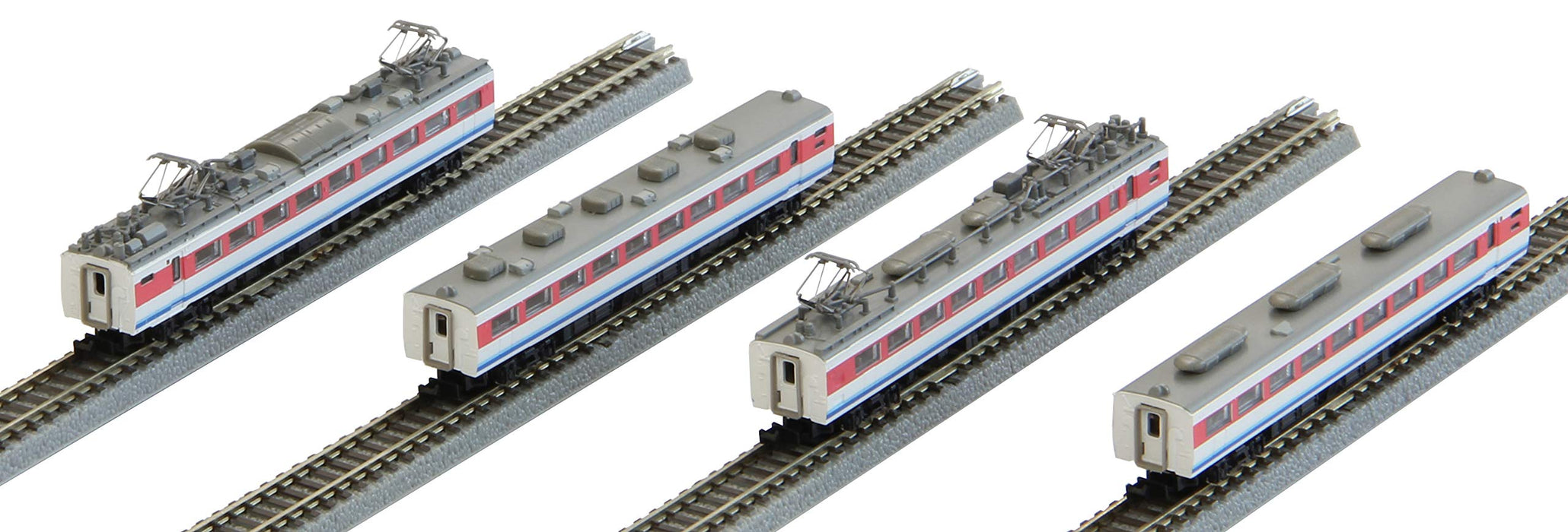 Rokuhan Z Gauge 4-Car Hakusan Color Limited Express Train Set T031-2 Model