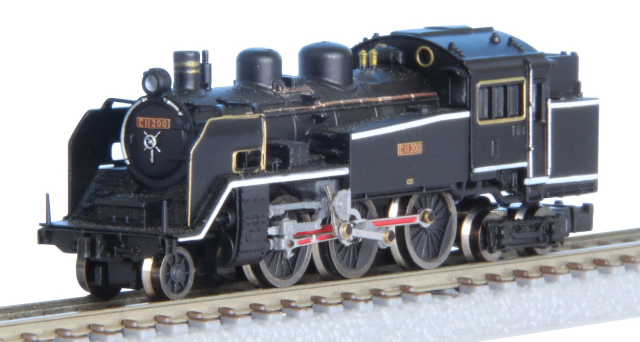 Rokuhan Z Gauge Steam Locomotive C11-200JNR T019-4 Type Model Train