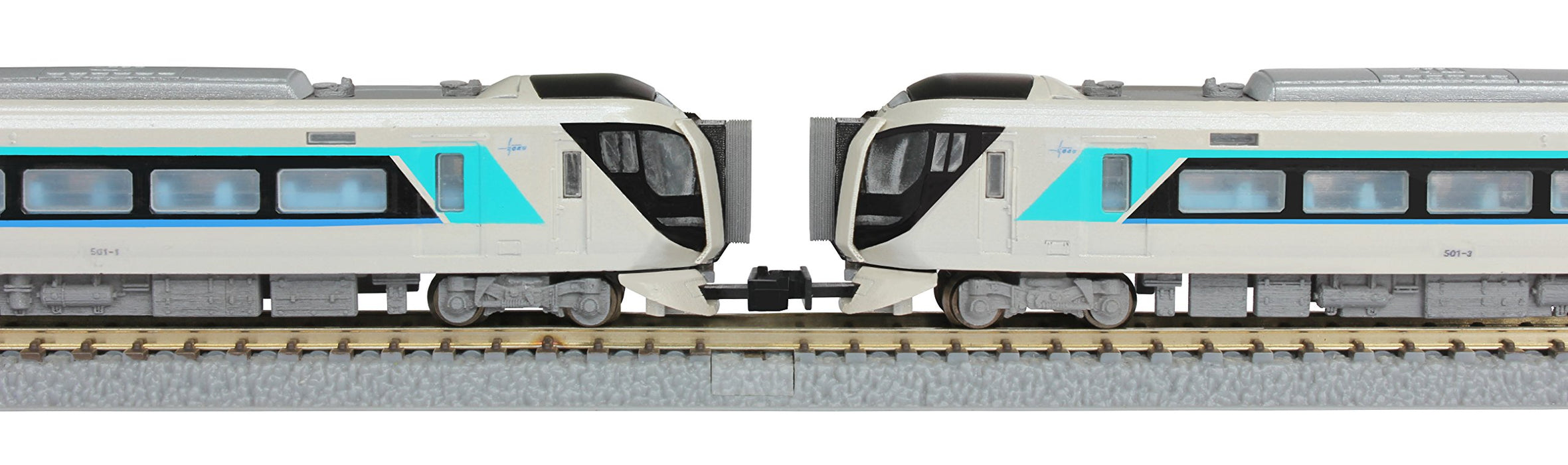 Rokuhan Z Gauge Tobu 500 系列 3 節車廂特快自由列車模型組 T034-1