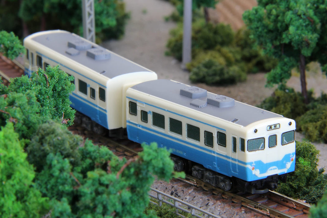 Rokuhan Z Gauge Shorty Kiha58 - 四国彩色柴油铁路模型车