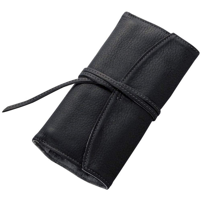 Pilot Black Roll Pencil Case Zipper Pensemble Psrf3-01-B Sturdy Roll Type