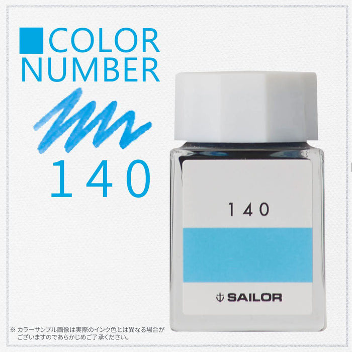 Sailor Fountain Pen with 20ml Kobo 140 Dye Bottle Ink Model 13-6210-140