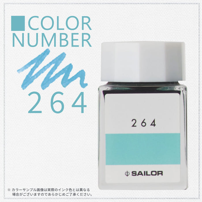 Sailor Fountain Pen with Kobo 264 Dye 20ml Bottle Ink Model 13-6210-264