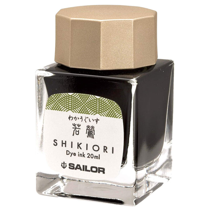 Sailor Fountain Pen Shikiori Izayoi No Yume Wakagui Bottle Ink 13-1008-211