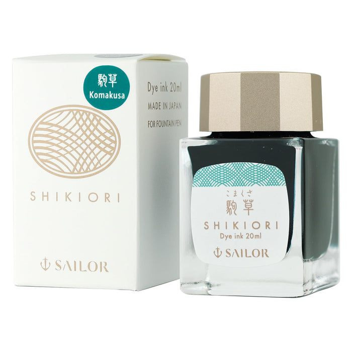 Sailor 鋼筆 Shikiori Sansui Komagusa 20ml 瓶裝墨水染劑 13-1008-230