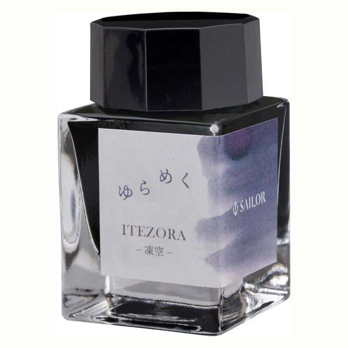 Sailor Fountain Pen Itezora Dye 20ml Shimmering Frozen Sky Ink 13-1529-206