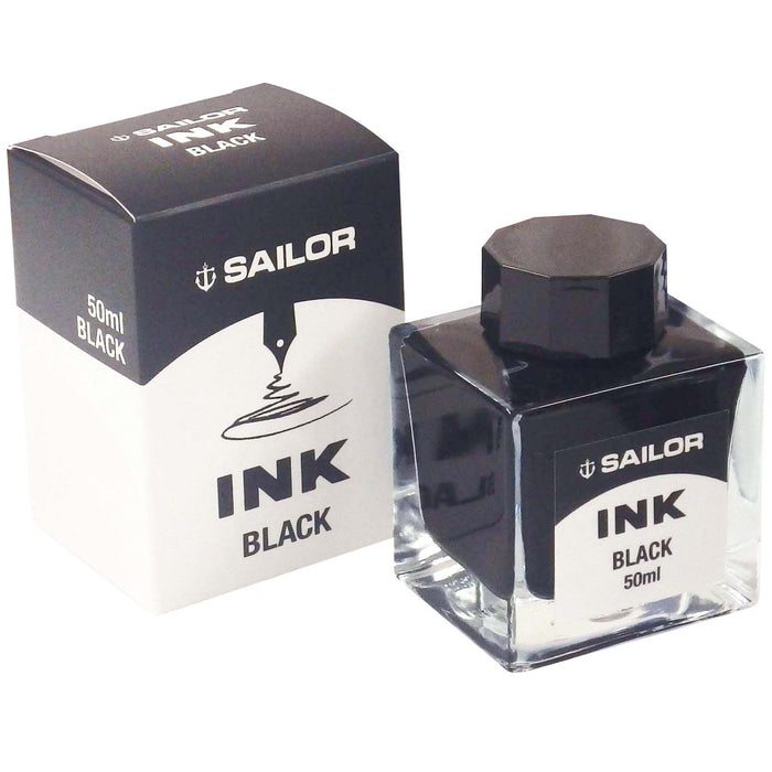 Sailor 钢笔黑色染料瓶墨水 50ml - 高品质 13-1007-220